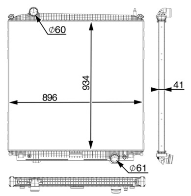 Radiateur Mahle Original CR 2390 000P