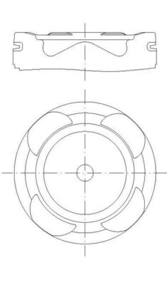 Zuiger Mahle Original 227 PI 00146 000