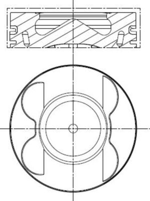 Zuiger Mahle Original 001 PI 00178 000