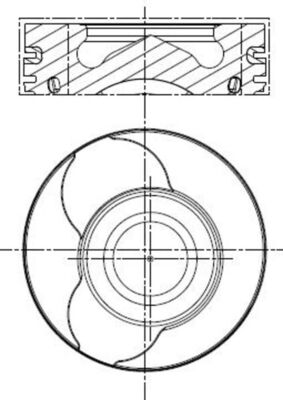 Mahle Original Zuiger 022 01 00