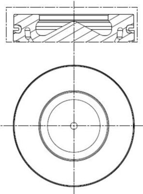 Zuiger Mahle Original 081 PI 00113 000