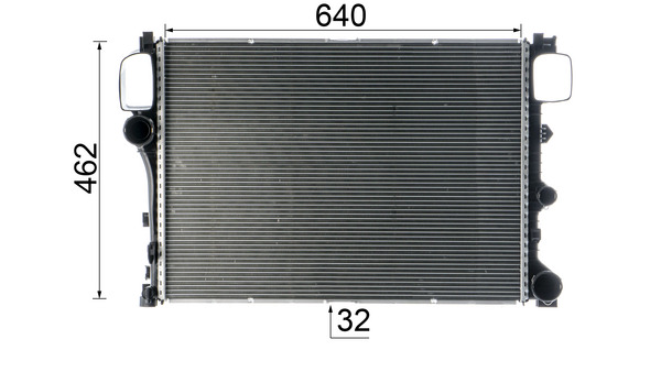 Mahle Original Radiateur CR 860 000P