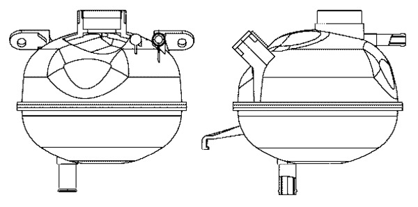 Expansievat Mahle Original CRT 7 000S