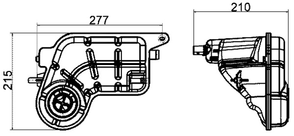 Expansievat Mahle Original CRT 20 000S