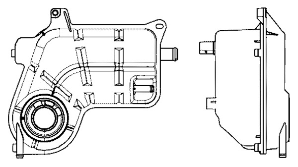 Expansievat Mahle Original CRT 25 000S