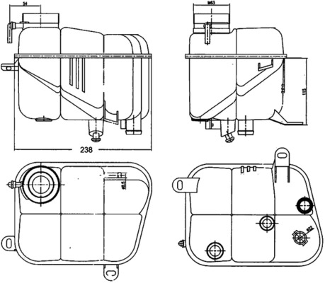 Expansievat Mahle Original CRT 120 000S