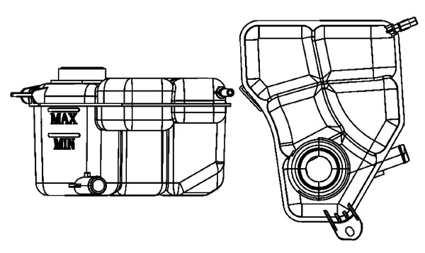 Expansievat Mahle Original CRT 133 000S