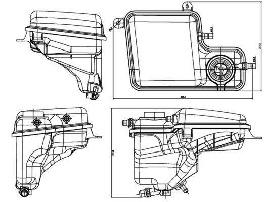 Expansievat Mahle Original CRT 203 000S