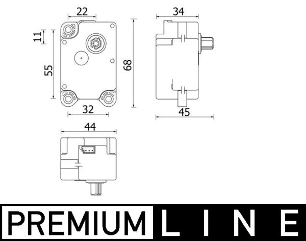 Luchtklep Mahle Original AA 71 000P