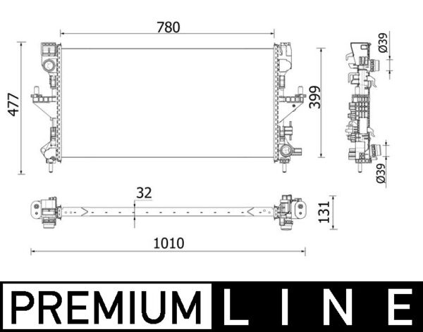 Radiateur Mahle Original CR 932 000P