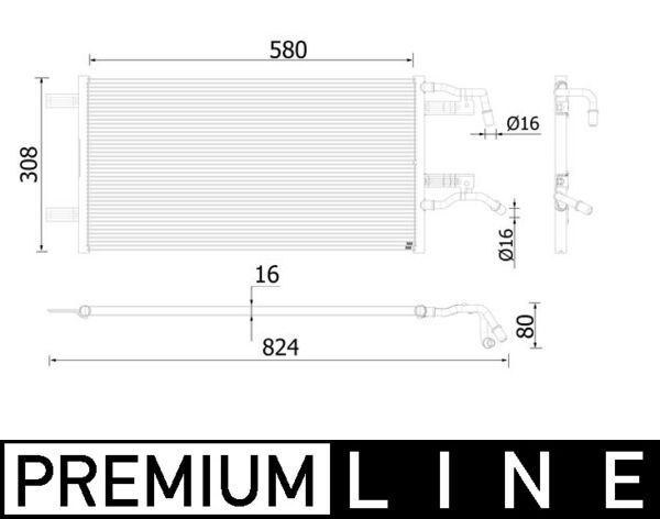 Radiateur Mahle Original CR 935 000P