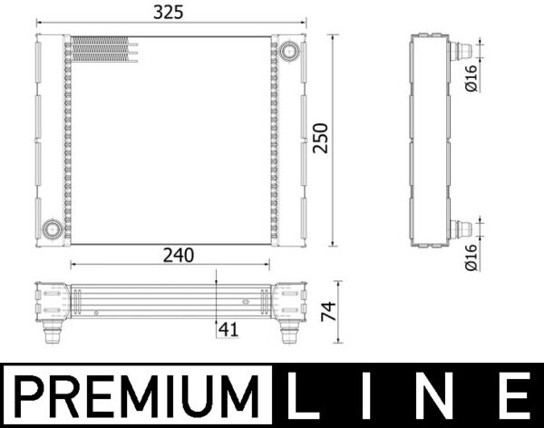 Radiateur Mahle Original CR 940 000P