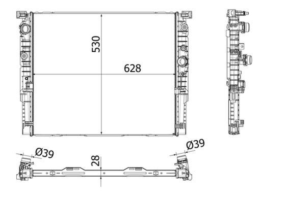 Radiateur Mahle Original CR 2196 000P