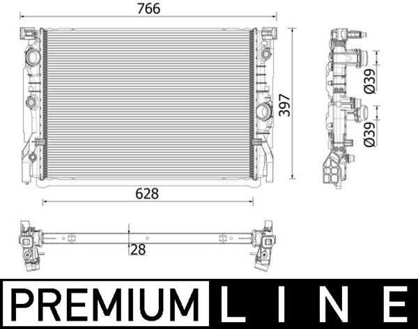 Radiateur Mahle Original CR 2199 000P