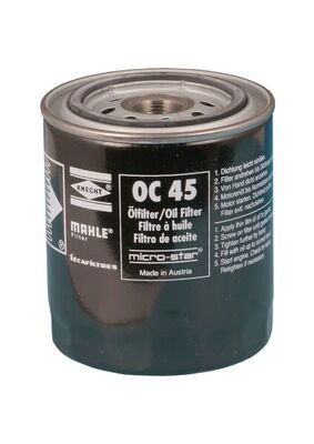 Mahle Original Oliefilter OC 45