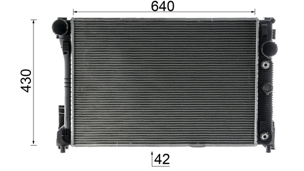Mahle Original Radiateur CR 1177 000S