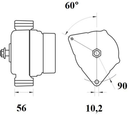 Mahle Original Alternator/Dynamo MG 71