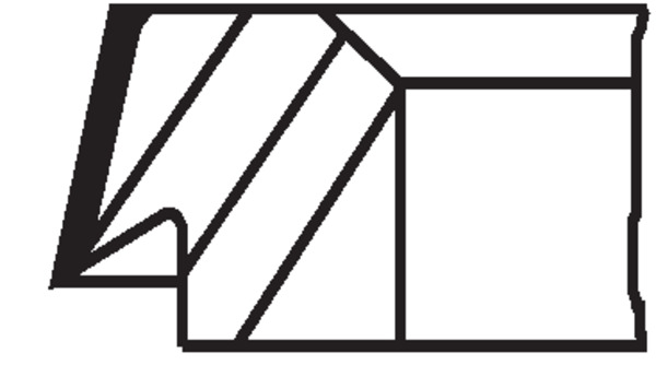 Mahle Original Zuigerveren 607 RS 10102 0N0