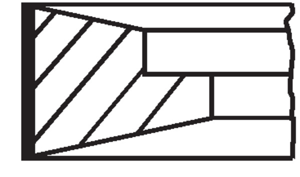 Zuigerveren Mahle Original 001 RS 00110 0N0