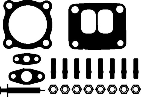 Turbolader montageset Mahle Original 001 TA 17401 000