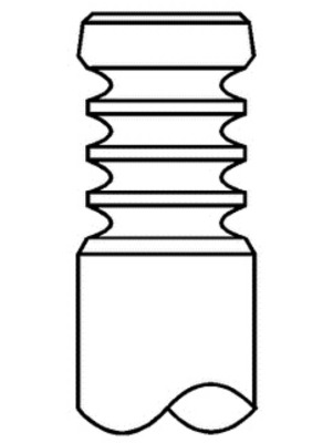 Uitlaatklep Mahle Original 061 VA 32009 000