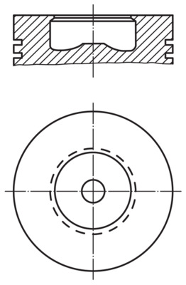 Zuiger Mahle Original 008 31 00