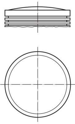 Zuiger Mahle Original 003 01 00