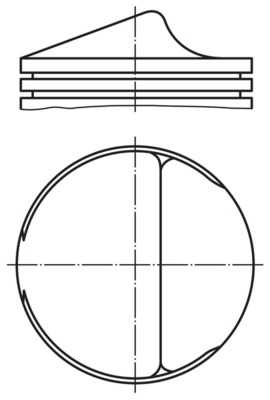 Zuiger Mahle Original 001 59 00