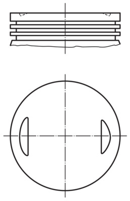 Zuiger Mahle Original 503 29 00