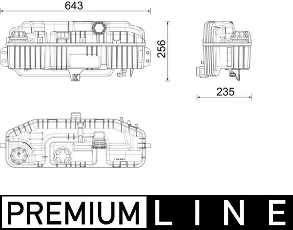 Expansievat Mahle Original CRT 241 000P