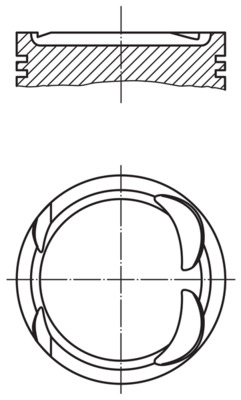 Zuiger Mahle Original 021 PI 00117 000