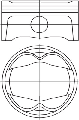 Zuiger Mahle Original 503 PI 00101 000