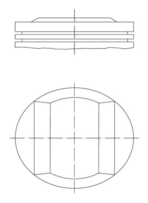 Zuiger Mahle Original 005 21 02