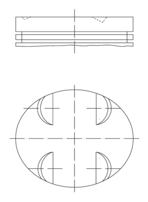 Zuiger Mahle Original 005 24 00