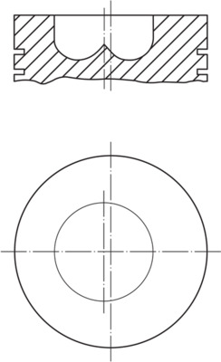 Zuiger Mahle Original 439 14 00