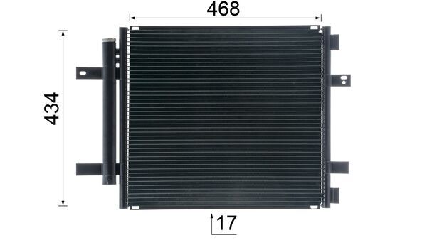 Mahle Original Airco condensor AC 362 000S