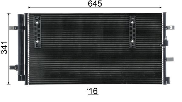 Mahle Original Airco condensor AC 457 000P