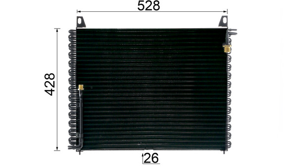 Mahle Original Airco condensor AC 656 000P