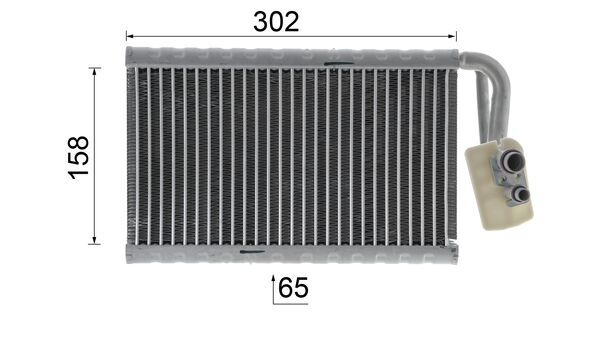 Mahle Original Airco verdamper AE 2 000P