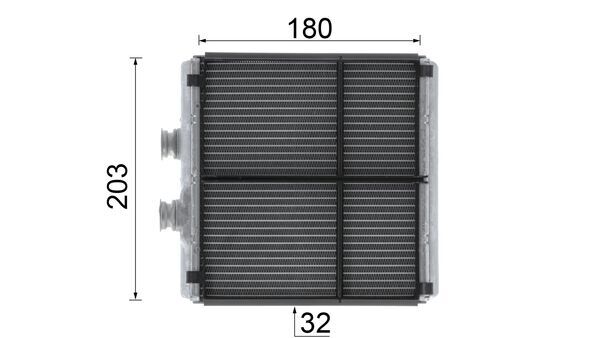Mahle Original Kachelradiateur AH 183 000P