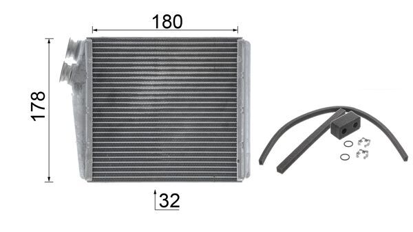 Mahle Original Kachelradiateur AH 192 000P