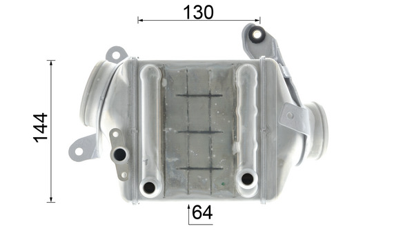 Mahle Original Interkoeler CI 186 000P