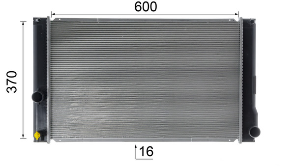 Mahle Original Radiateur CR 1901 000S