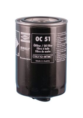 Mahle Original Oliefilter OC 51 OF