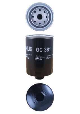 Mahle Original Oliefilter OC 381