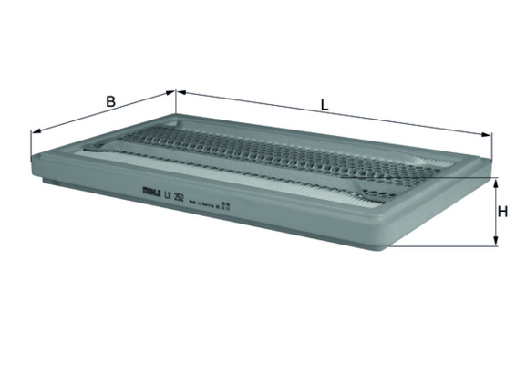 Luchtfilter Mahle Original LX 252