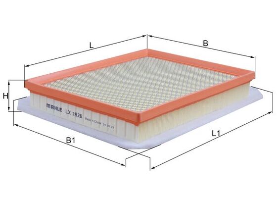 Luchtfilter Mahle Original LX 1926