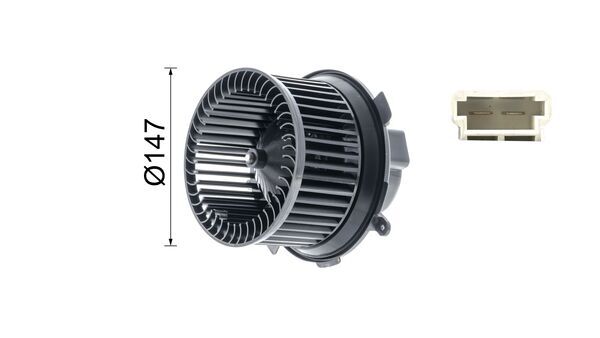 Mahle Original Kachelventilator AB 66 000P