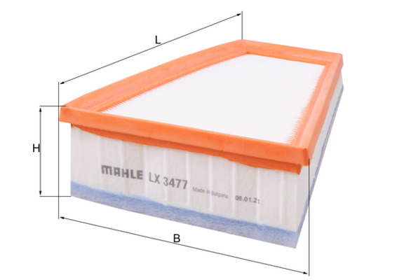 Luchtfilter Mahle Original LX 3477