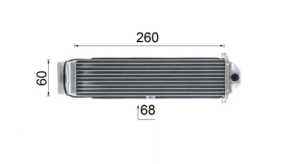 Mahle Original Interkoeler CI 481 000P